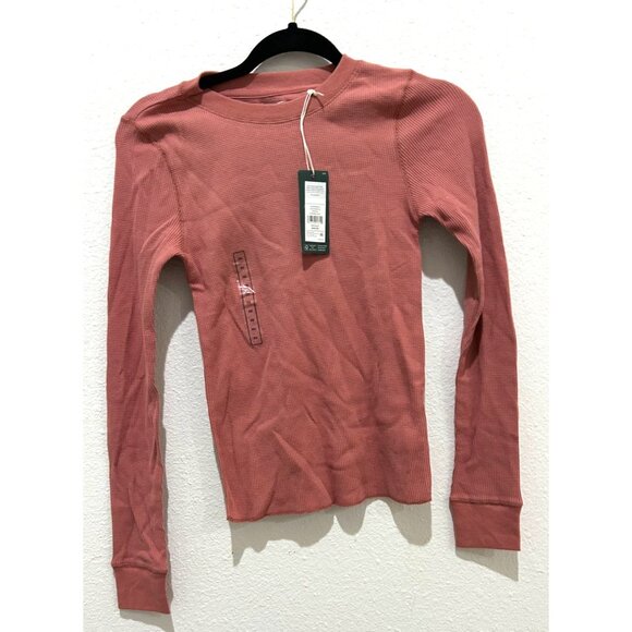 NWT Alpine Design Women's Peak Long Sleeve Waffle Shirt, XS, Sedona Clay - Picture 2 of 3